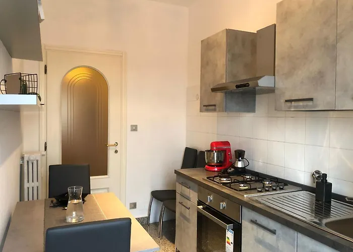 Metro Molinette Panoramico Con 6 Posti Letto Apartament